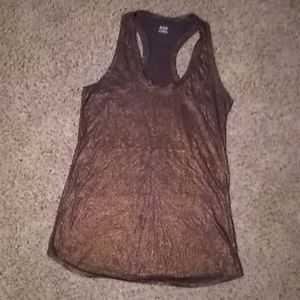 ANA glitter copper tank top. Women's size Medium.